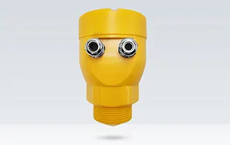 Radar level transmitter installed in plant